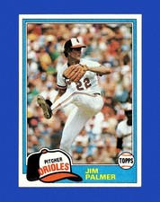1981 Topps Set-Break #210 Jim Palmer NM-MT OR BETTER *GMCARDS*