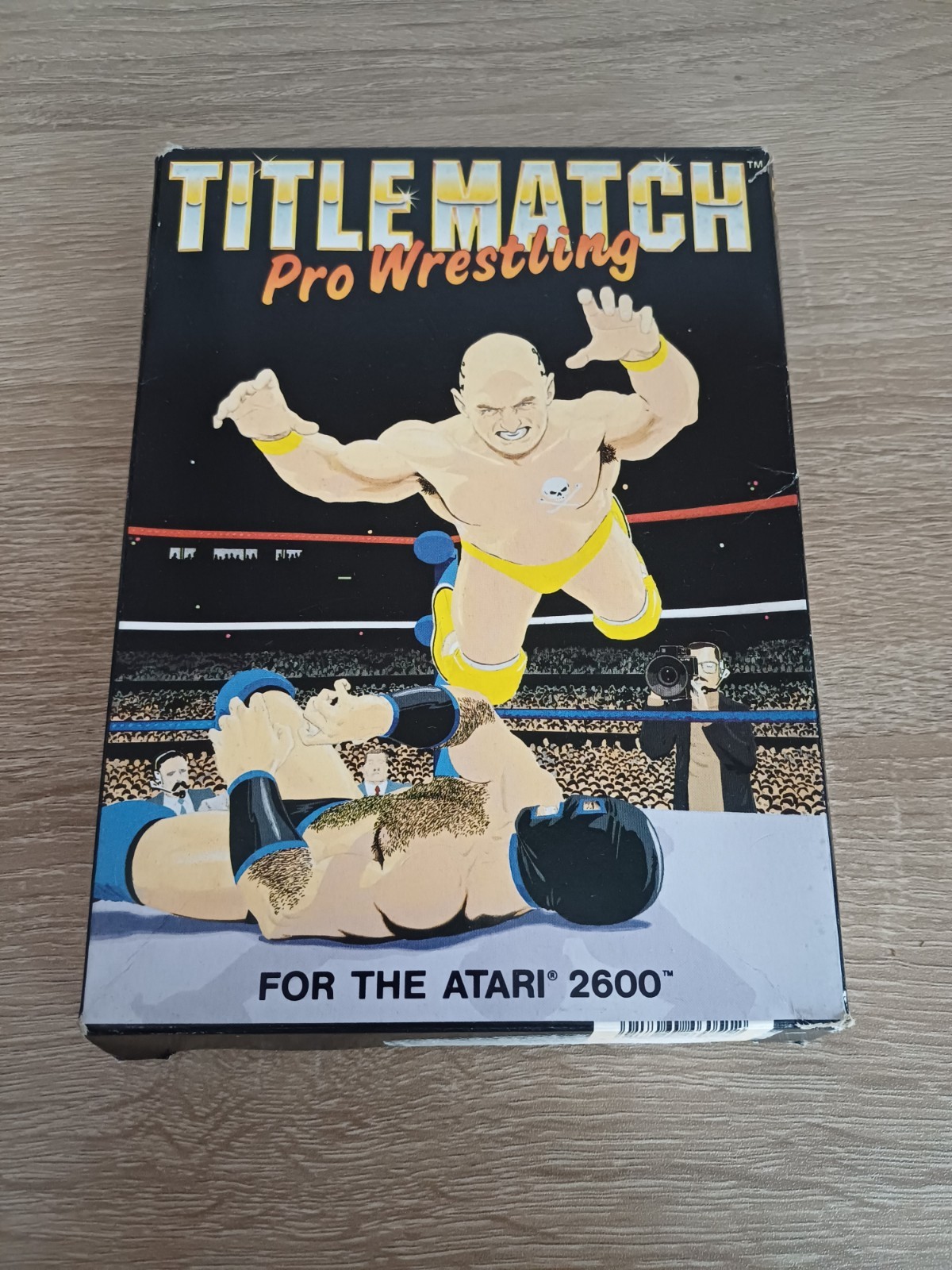 Title Match Pro Wrestling - Atari 2600 VCS - complet - fonctionnel - PAL