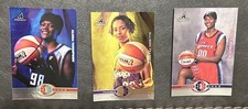 1998 Pinnacle WNBA Number Ones Alicia Thompson Allison Feaster Nyree Roberts