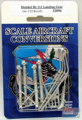 SAC32056 1:32 Scale Aircraft Conversions - Heinkel He 111 Landing Gear (REV