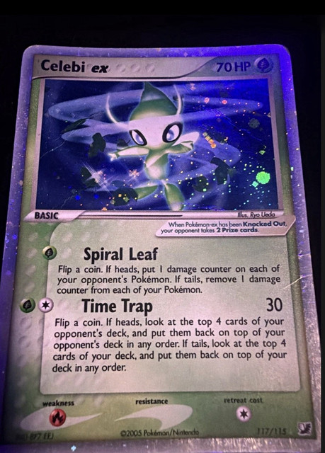 Celebi EX #117 (Unseen Forces (2005))
