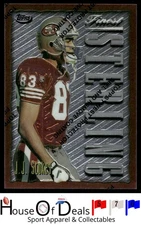1996 Finest #105 J.J. Stokes San Francisco 49ers Football card