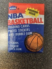 1986 Fleer Basketball Wax Pack No Reserve