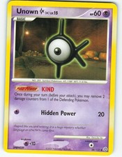 Unown [K] - 68/132 Secret Wonders - Pokémon TCG - 2007 on eBay