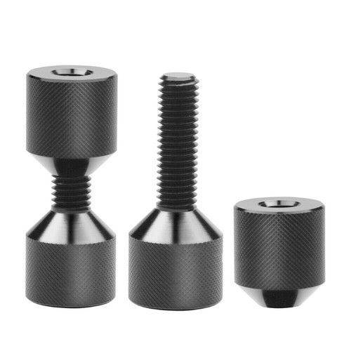 Aluminum Locating Pin Flange Alignment Aluminum Flange Hole Kit Knurl Pin Pins - Picture 2 of 8