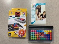 Smart Games IQ Puzzler Pro Compact Travel Brain Teaser Puzzle 120 3D Challenges