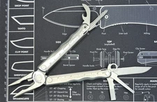 Leatherman Kick SS BOD 0710 Multi-Tool Excellent USED Condition Tool Only