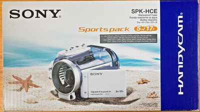 SONY SPK-HCE Sports Pack Waterproof Sports CamCorder Case 5 m/17