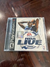 PS1 Playstation EA Sports NBA Live 2001 Brand New Factory Sealed Kevin Garnett