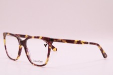 NEW CALVIN KLEIN CK23513 528 HAVANA GOLD AUTHENTIC EYEGLASSES 54-17