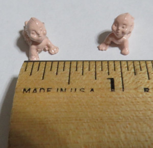 VINTAGE ADORABLE TEENY TINY KEWPIES WITH WINGS