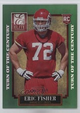 2013 Panini Elite Rookie Turn of the Century /199 Eric Fisher #116 we5