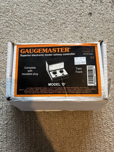 Gaugemaster Modell D Zweigleisregler getestet und funktionsfähig portofrei