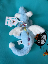 Jellycat Amuseable Fluffy Sky Dragon Bag Charm Plush Doll Gift Kids Toy 7in
