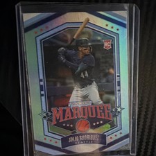 Panini 2022 Chronicles Marquee Julio Rodriguez Rookie Insert Mariners #15