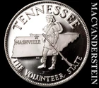 1969 Tennessee Statehood 13.5g Fine Silver Round - Choice Gem Proof  #L3025