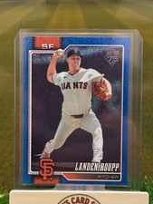 2026 Topps Series 1 LANDEN ROUPP Blue Rainbow Foil #'d 060/150 #29 Giants