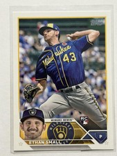 2023 Topps #87 Ethan Small Rookie Milwaukee Brewers