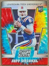 2016 Panini Prizm Draft Picks Tie Dyed #118 Jeff Driskel /49 Rookie Parallel SP