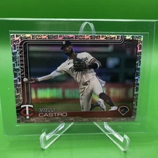 2025 Topps Baseball Series 1 Willi Castro Fanatics Exclusive Topps Foil #155