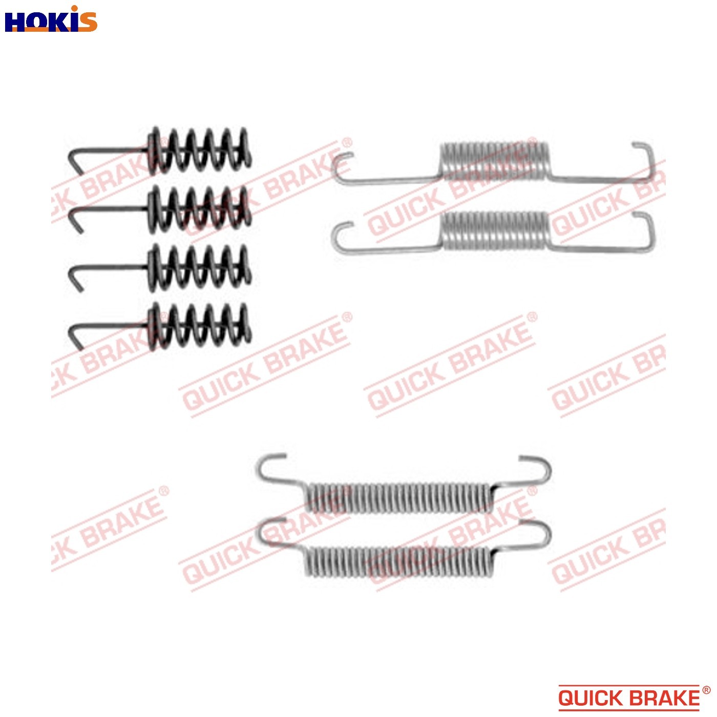 ACCESSORY KIT PARKING BRAKE SHOES 105-0774 FOR VW LT28-50/�/Platform/Chassis