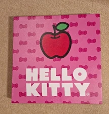 Idea Nuova Sanrio Hello Kitty 12x12 Canvas Wall Hanging Kitty Logo Gift/Holiday 