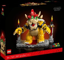 LEGO Super Mario The Mighty Bowser 71411 retired new sealed set.