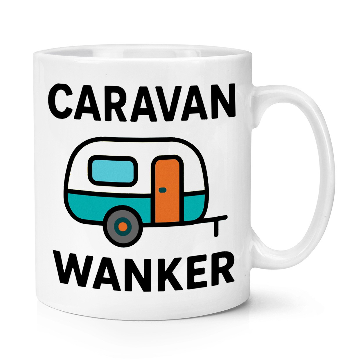 Caravan Wanker 10oz Mug Cup Best Birthday Grandma Grandad Mum Dad