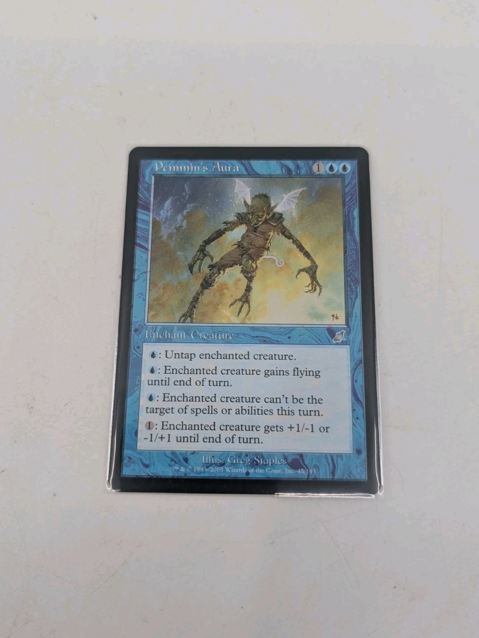 MTG Pemmin's Aura Scourge 45/143 Regular Uncommon Near Mint NM Magic Gathering