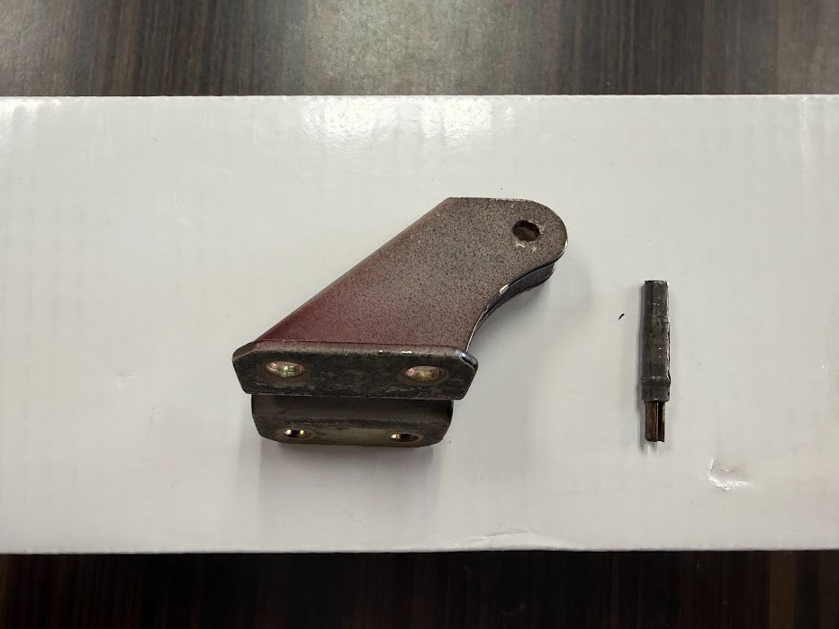 Ferrari F430 Drivers LH Door Bracket 67111800 and Spring Pins