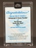 Trey Yesavage 2026 Topps Chrome Black RC Green /99 AUTO Encased Blue Jays Rookie