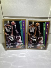 1992-93 Fleer - Two Slam Dunk David Robinson Cards  #288