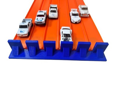 Super 6 Lane Raceway Stopper (Blue)