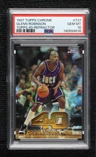 1997-98 Chrome Topps 40 Refractor Glenn Robinson #T40-31 PSA 10 GEM MT 1ql0