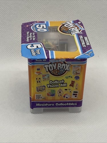 Micro Toybox más pequeño del mundo serie 1 | 5 juguetes - GI Joe en la parte superior. Precintado - Imagen 7 de 8