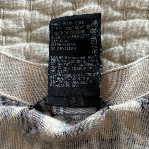 Women’s Grace Elements Leopard Print Cardigan Sweater Size XL “Animal Instinct” - Picture 4 of 5