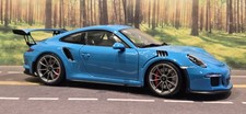 RARE 1:18 AUTOART PORSCHE 911 CARRERA GT3 RS (991) MIAMI BLUE **READ**