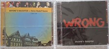 3xCD ANYONE'S DAUGHTER mit Heinz Rudolf Kunze:  Calw Live 2CD + Wrong NEU Prog