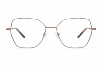 Gigi Studios Kamila GS8004/06O Titanium Rose Gold Eyeglass Frame
