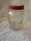 Nash-Underwood Inc. Prepared Mustard Jolly Joe Bank Glass Jar Coin Slot Lid — photo 2
