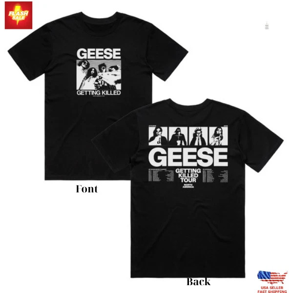 GEESE ツアー Tシャツ XXLサイズ GEESE BAND Getting Killed 2025 Tour Merch Reprint T-shirt | eBay