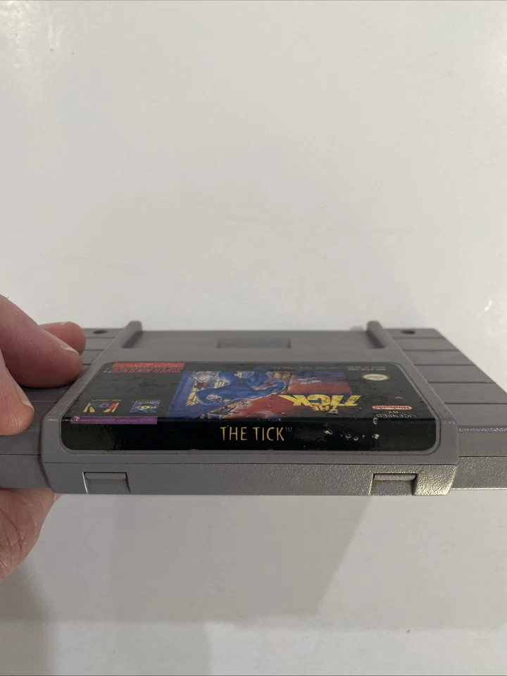 The Tick (Super Nintendo Entertainment System) SNES Authentic, Tested, Clean - Image 3 of 3
