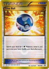 Dive Ball - 161/160 - Secret Rare PL/MP, English Pokemon Primal Clash on eBay