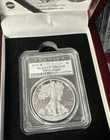 2019-W American Silver Eagle PCGS PR-70 DCAM Premier #497/2500 With CoA And Box