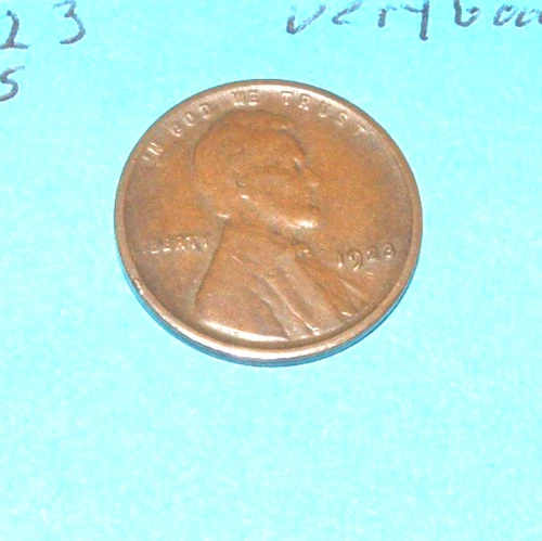 1923S  WHEAT CENT  VERY GOOD  # 5