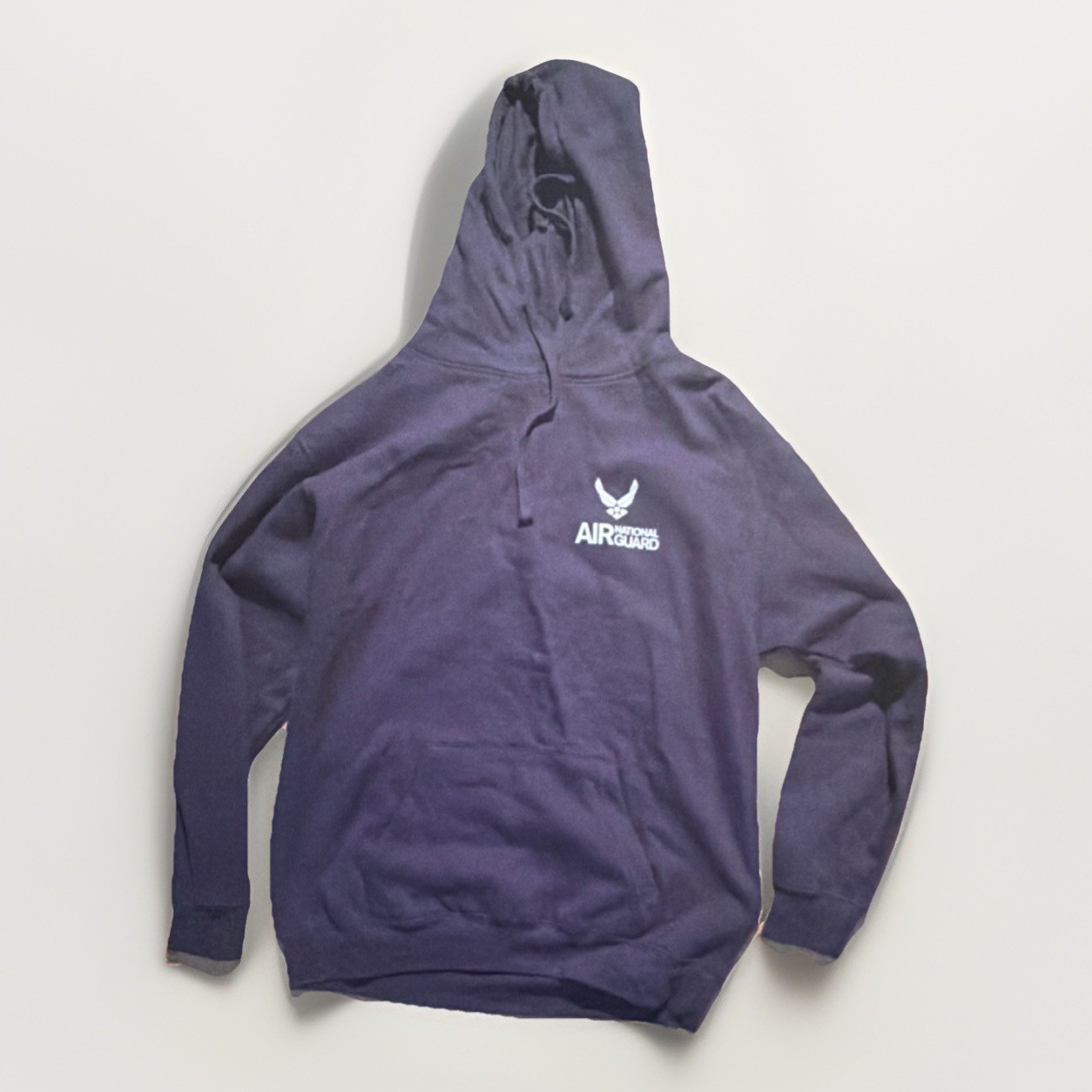 Expert Performance Men's Pullover Hoodie Navy Blue Graphic Print Hooded M