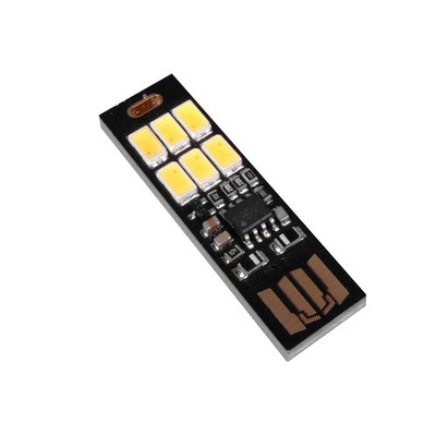 Warm White 5V USB Stick 5630 LED Night Light Dimmable Touch Panel Swtich