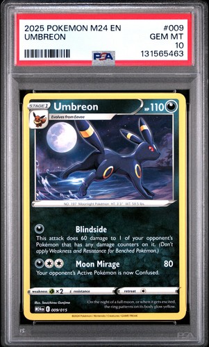 PSA 10 Umbreon #9 - POP:235 - M24 McDONALD'S PROMO COLLECTION 2025