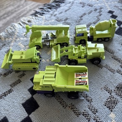 Transformers G1 Constructicons X5 in gutem Zustand