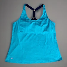 Ruby Ribbon #1819 Women’s Sport Demi Tank Turquoise w/Navy Straps Size 44